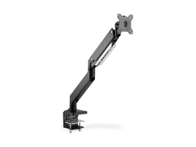 Monitorarm 1 Scherm met Gasveer Tot 35 Inch Zwart