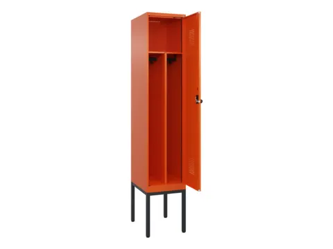 locker voor scheiding van kleding,HxBxD 2120x400x500mm,1vak