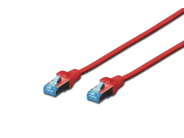 CAT 5e SF-UTP patchkabel PVC AWG 26/7 lengte 3m Rood