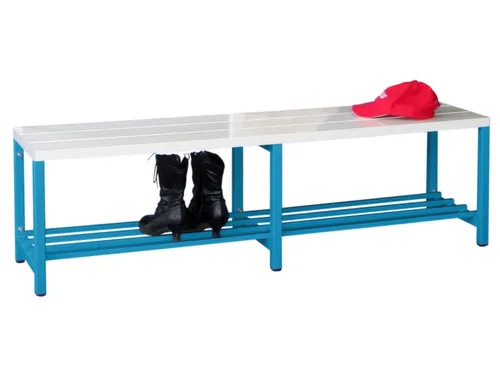 omkleedbank,HxLxD 430x2000x370mm,onderstel RAL5012