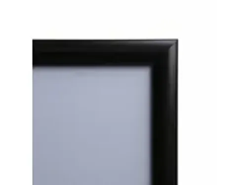 OUTLET Kliklijst A0 Rechte hoeken 25mm Zwart RAL9005