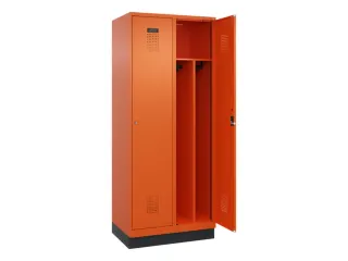 locker voor scheiding van kleding,HxBxD 1950x800x500mm,2vak - 1