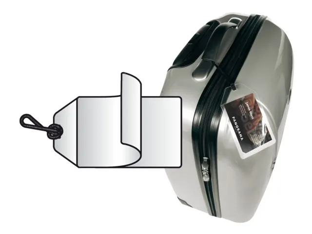 3L Bagage Label Zelf-laminerend 11120 72x123mm 10 Stuks