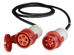 Modular IT Power Distribution Cable Extender 5 Wire 16A IEC309 600cm