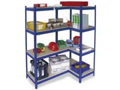 magazijnstelling,hoekstelling,HxBxD 1800x 900/1500x 600mm,vakl. 265kg