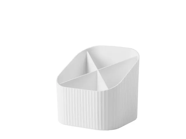 Pennenkoker HAN Re-X-LOOP 4-vaks, wit 100% gerecycled materiaal