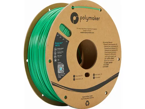 Polymaker PolyLite PETG filament 1,75 mm Groen 1kg