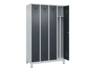 locker voor scheiding van kleding,HxBxD 1950x1200x500mm,4vak - 1