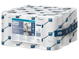 Tork 473474 Poetspapier M3 2-Laags Mini Centerfeed Smartcore Wit