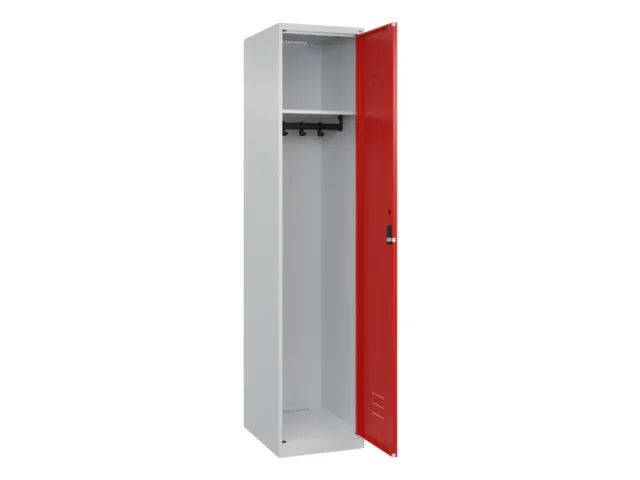 locker,HxBxD 1850x400x500mm,1vak,vak B 400mm,cil.-slot,staand op vloer
