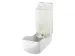 Zeepdispenser Kunststof Wit 2000ml