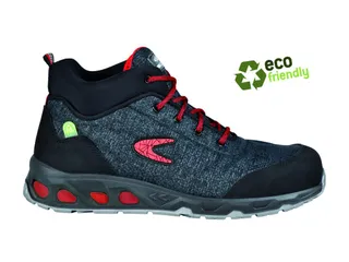 Cofra Thunder hoge S3 veiligheidsschoenen, zwart/grijs/rood, maat 46, - 1