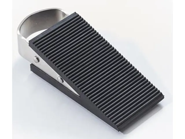 Deurstop Rubber Zwart