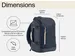HP Travel laptop backpack 15.6 inch Blue Night 25 L