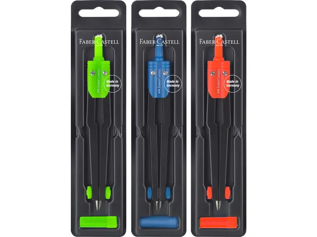 Snelverstelpasser Faber-Castell assorti gekleurd