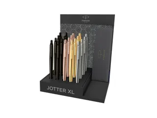 Balpen Parker Jotter XL Monochrome assorti medium 20 stuks - 1