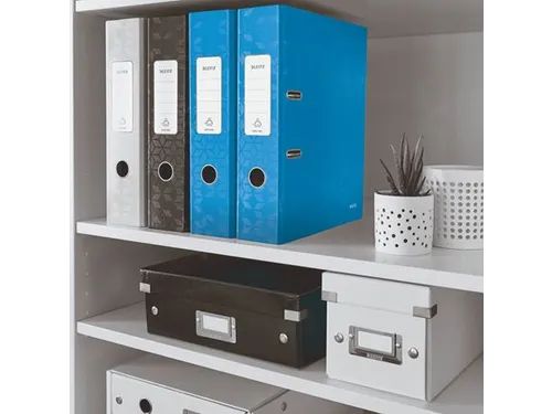 Ordner Leitz 1005 WOW 180° A4 80mm karton blauw