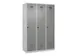 locker voor scheiding van kleding,HxBxD 1850x1200x500mm,3vak