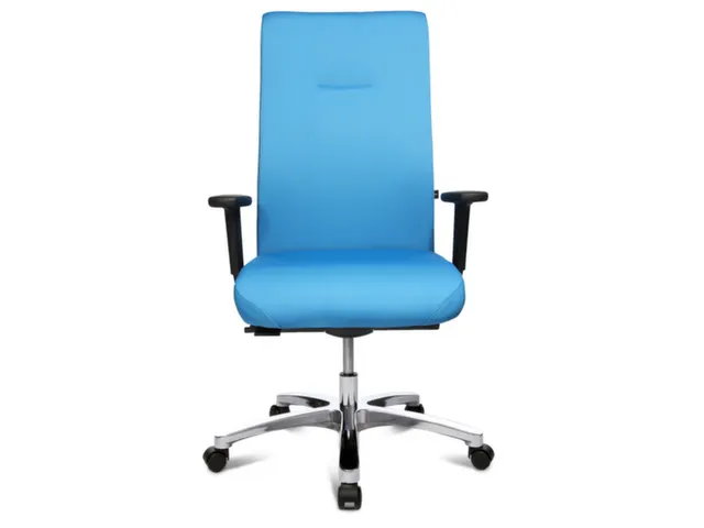 Siège De Bureau Pivotant Bleu Assise Hxlxp 440-520X540X460Mm Charge M