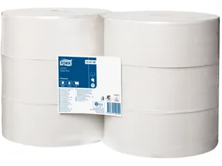 Tork Jumbo Toiletrol 120160 T1 1-Laags 2400 vel Naturel - 1