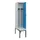 locker met bank,voor scheiding van kleding,HxBxD 2120x400x815mm,1vak