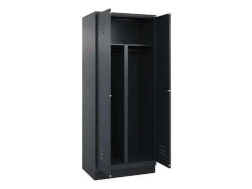 PBM-locker,HxBxD 1950x800x500mm,2vak,vak B 400mm,cil.-slot