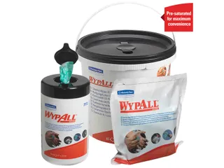 Reinigingsdoek WypAll 7775 27x27cm 90vel per emmer groen - 6