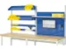 opbouwelement,v. werkbank,HxBxD 1130x2500x350mm,draagverm. 100kg,staal