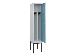 locker voor scheiding van kleding,HxBxD 2120x400x500mm,1vak - 1