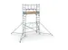 échafaudage pliant mezzanine modulaire H 2 55m lxP 1800x600mm
