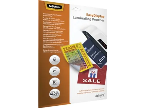 Admire lamineerhoes EasyDisplay 80 A4 25 stuks