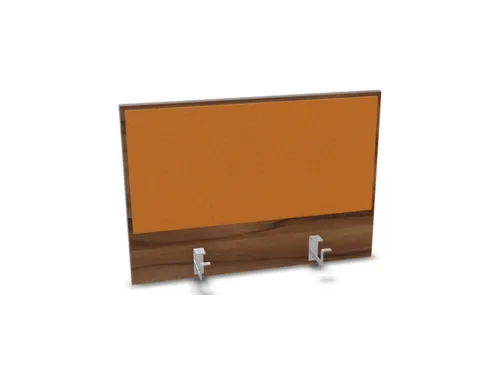 opzetpaneel bureau aanbouw achter NP-tiepolo nut BN3005-geel 800mm