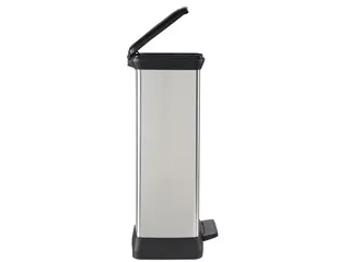 Pedaalemmer Decobin Duo 23+23 Liter Zilver Zwart - 6