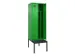 locker met bank,voor scheiding van kleding,HxBxD 2120x600x815mm,2vak