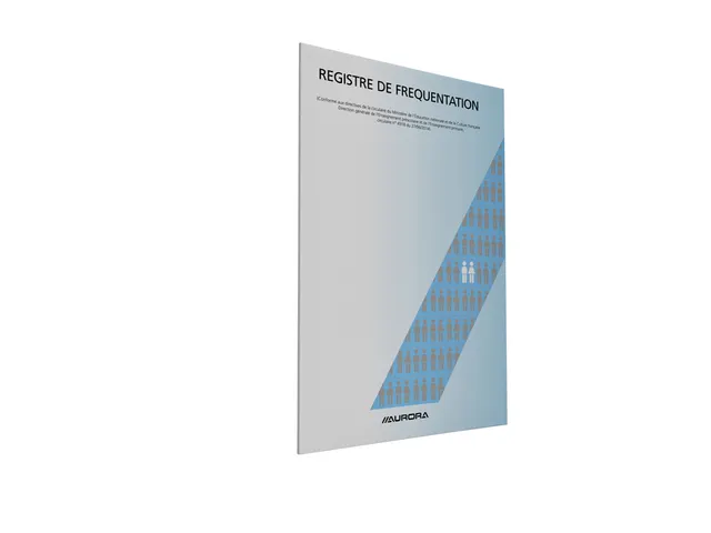 Aanwezigheidsregister Aurora A4 Franstalig 64 pagina's