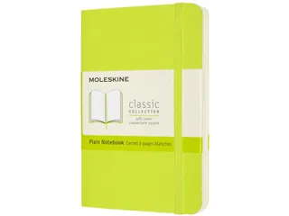 Notitieboek Moleskine pocket 90x140mm blanco soft cover lemon green - 2
