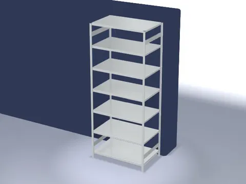 systeemstelling,grondveld,HxBxD 3000x1360x835mm,vakl. 240kg