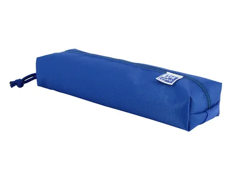 Pennenetui Oxford rechthoek blauw