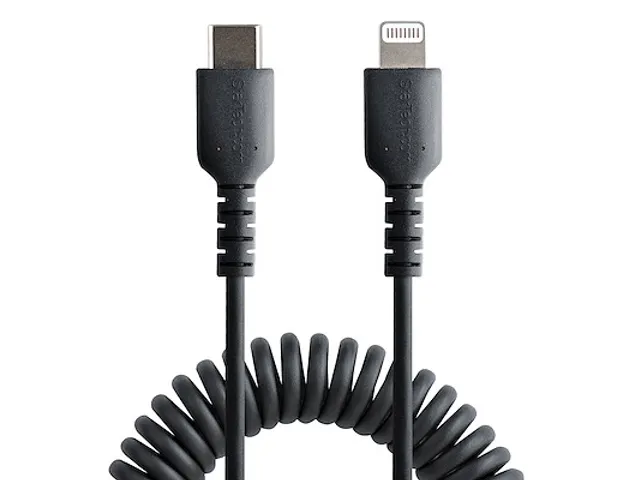 1 Meter USB-C naar Lightning Kabel, Zwart, MFi Gecertificeerd