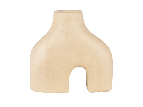 Figuur Décopatch vaas dubbele voet 19x7x18cm