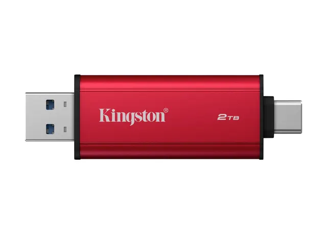 2TB Draagbare SSD met Dual USB-A/C, tot 1050MB/s USB 3.2 Gen 2