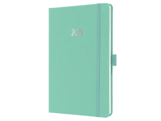 Weekagenda Feel A5 2026 (NL/FR/EN/DU) Mighty Mint Hardcover