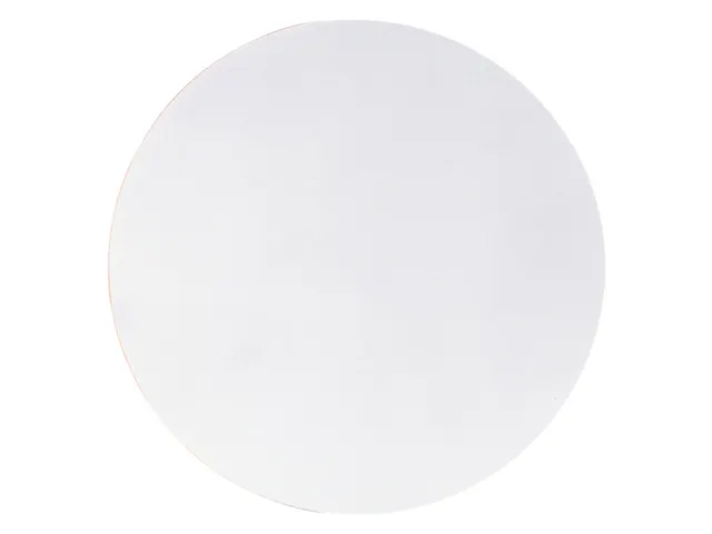 presentatiekaart,cirkel,Ø 195mm,wit