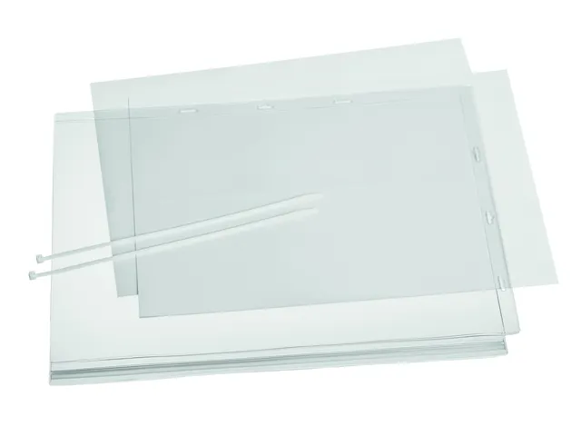 DURABLE waterbestendige infohoes A3 met kabelbinders
