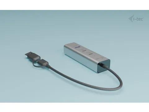 Universal Charging Metal HUB 2xUSB-C + 2x USB-A Port + Power Delivery