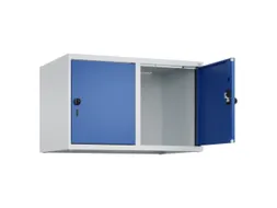 opzetkast,v. locker,2vak.,vak B 400mm,HxBxD 500x800x500mm,draaigrendel