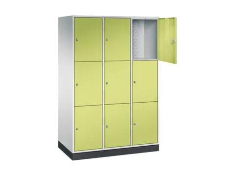 grootvolume-lockersysteem,RAL 7035/RDS1108060,HxBxD 1950x1220x600mm