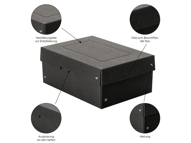 PureBox Black A5 100mm