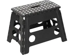 opstapje Uppy XL, opvouwbaar, zwart