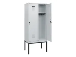 schoollocker,HxBxD 1950x800x500mm,2vak,vak B 400mm,draaigrendel